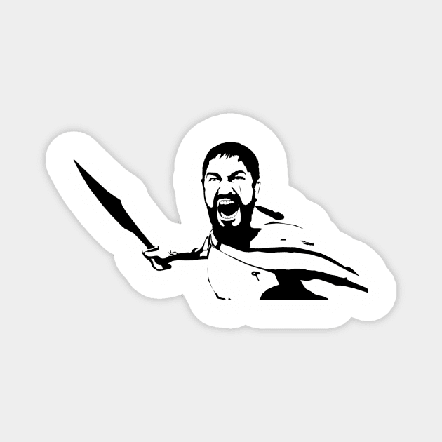 300 Leonidas Magnet by shellysom91