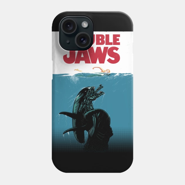 Double Jaws Phone Case by BER