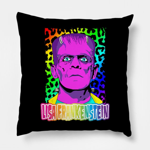 Lisa Frankenstein Pillow by PentaGonzo