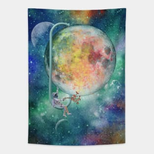 Cosmic Florist Tapestry