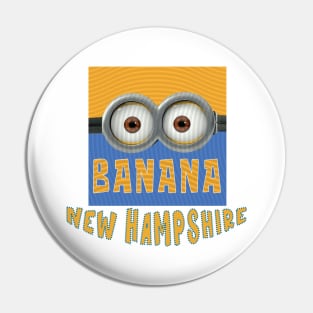 DESPICABLE MINION AMERICA NEW HAMPSHIRE Pin