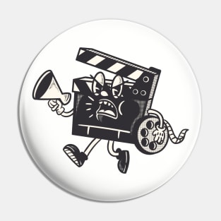 Action clapper Pin