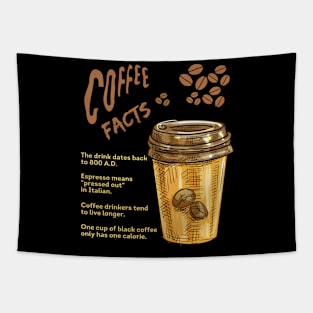 Coffee facts Tapestry