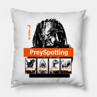 PreySpotting (White) Pillow