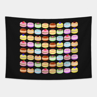 Colorful Macarons Tapestry