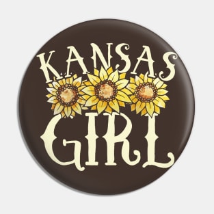 Kansas Girl Pin