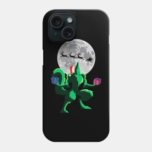 All Hallows Eve Full Moon Wolf Phone Case