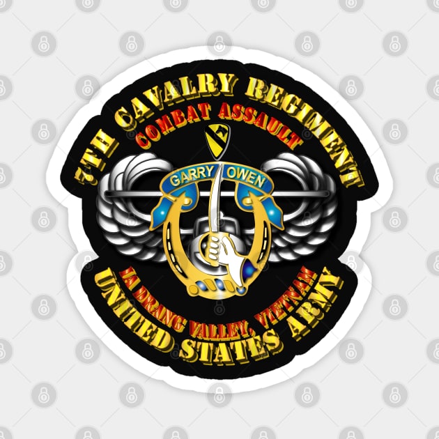 Air Assault - 7th Cav - IA Drang - 1 Magnet by twix123844