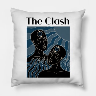 The Dark Sun Of The Clash Pillow