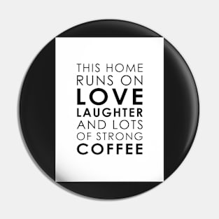 Home, Coffee, Typography, Quote, Scandinavian Pin