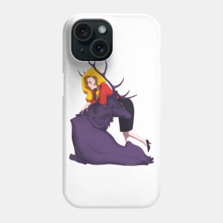 Bedelia and the Nightmare Stag Phone Case