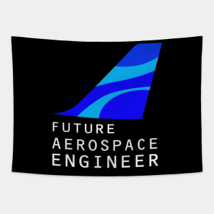 future aerospace engineer airplane engineering t shirt Tapestry