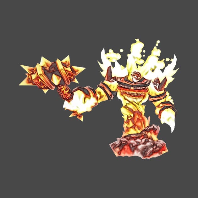 Ragnaros The Firelord by Green_Shirts