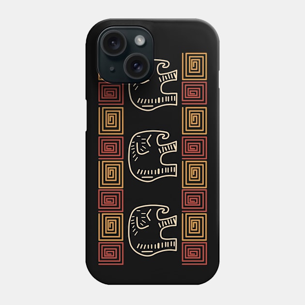 Traditional Elephant Phone Case by novaya