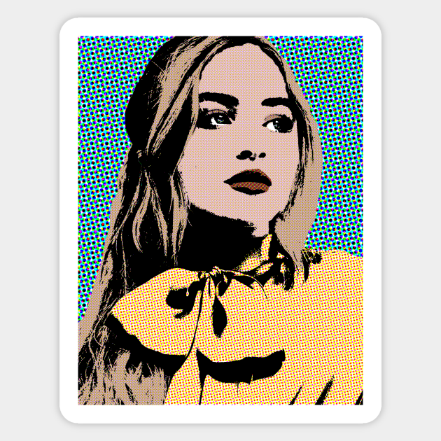 sabrina carpenter style pop art - Sabrina Carpenter - Sticker ...
