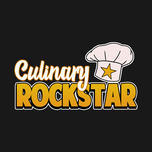 Chef Gift Culinary Rockstar Chefs Hat Cooking by Mesyo