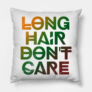 Long Hair Don't Care Kids' Tee Pillow