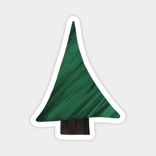 Minimalist Christmas Tree Magnet