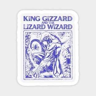 King Gizzard & The Lizard Wizard // Fanmade Magnet