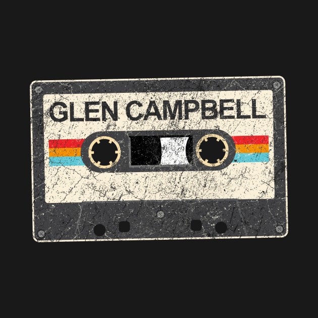 kurniamarga vintage cassette tape Glen Campbell by kurniamarga.artisticcolorful