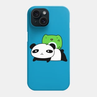 Frog and Panda Phone Case