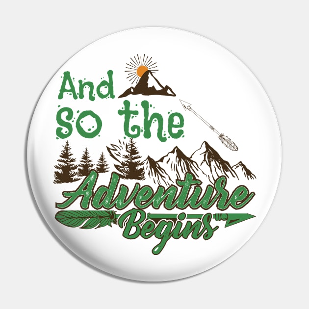 Adventure begins Pin by peace and love