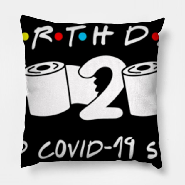 29th Birthday Quarantine Pillow by Omarzone