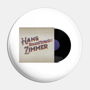 RETRO VINYL HANS ZIMMER (NO TIME TO DIE) Pin