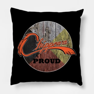 Chippewa Proud Medicine Wheel Pillow