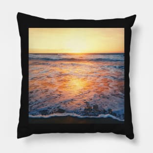 Reflecting Beach Sunshine Pillow