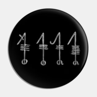 Nordic Magical Stave Svefnthorn Pin