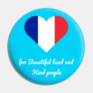 Love France Pin