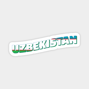 Uzbekistan vintage style retro souvenir Magnet