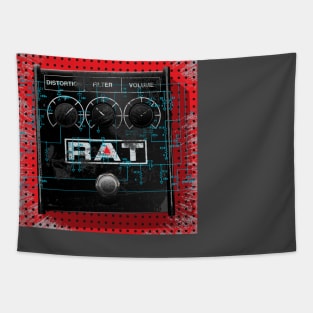 The Rat distortion pedal Tapestry