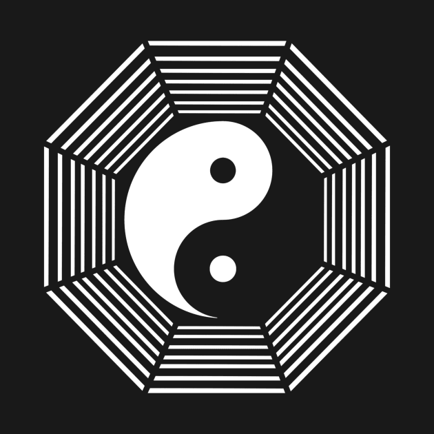 yin yang octagon symbol by Rebellion10