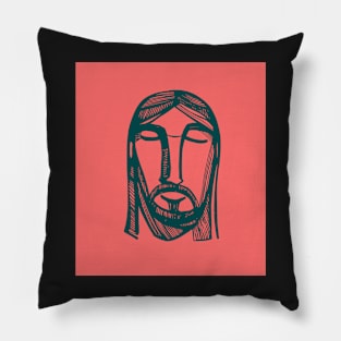 Jesus Christ illustration Pillow