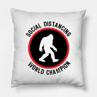 Bigfoot - Social Distancing World Champion Pillow