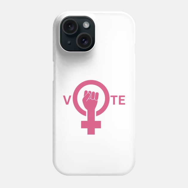 Women Vote for Rights Phone Case by Little Duck Designs