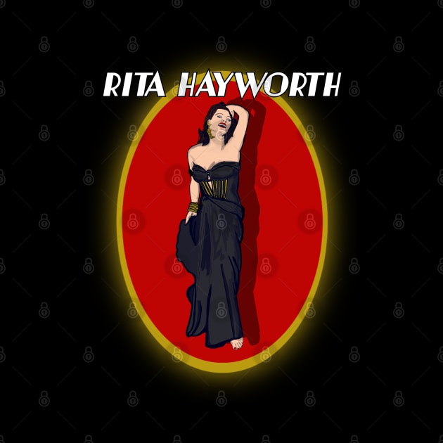 Rita Hayworth by TL Bugg