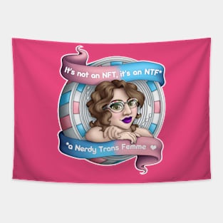 NTF - Nerdy Trans Femme Tapestry