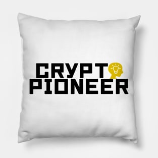 Crypto Pioneer Pillow