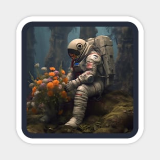 Space Gardener Magnet