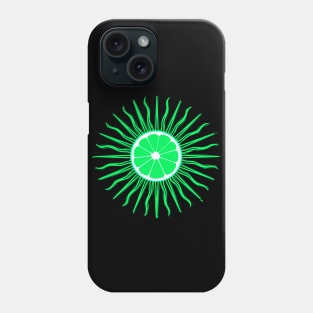 Lime Sunshine Phone Case