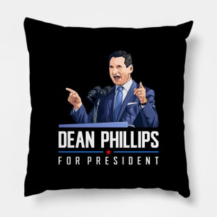 Dean Phillips 24 For President Pillow