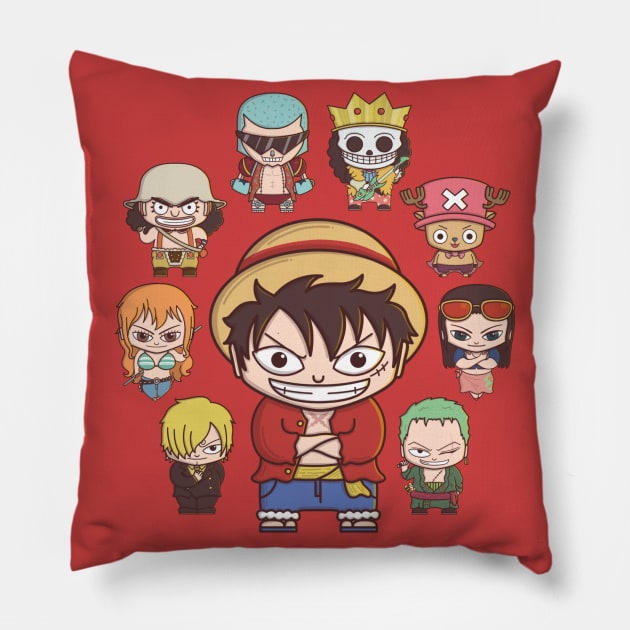 One piece pillow Pillow by PNKid