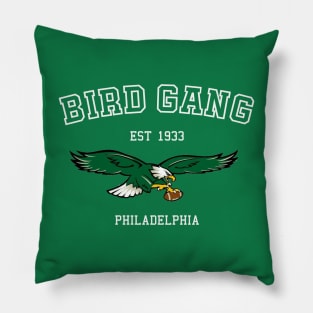 Vintage Bird Gang Pillow
