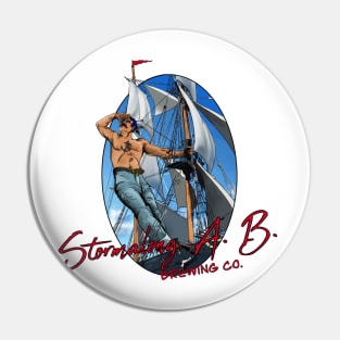 A.B. Stormalong Brewing Co. Pin