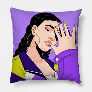 I'll wear purple today Pillow