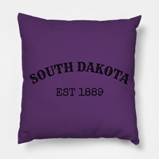 South Dakota Est 1889 Pillow