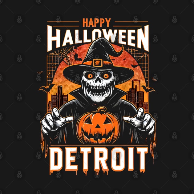 Detroit Halloween by Americansports